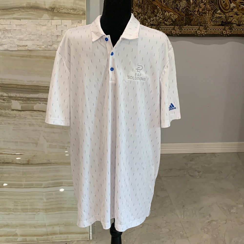 New With Tags Adidas Short Sleeve Polo. Size 2XL